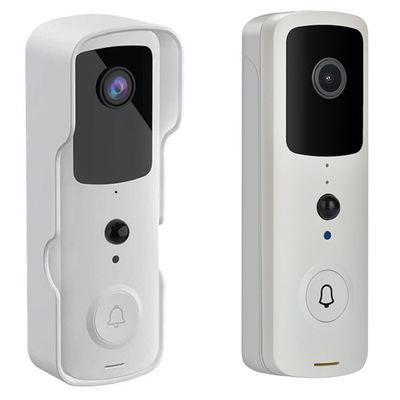 चाइम नाइट विजन टू-वे ऑडियो के साथ 2.4G स्मार्ट एचडी वाईफाई सिक्योरिटी डोरबेल कैमरा